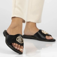 Klapki Filippo DK6908/25 BK czarne 