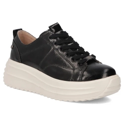 Leather sneakers Filippo  DP6795/25 BK black