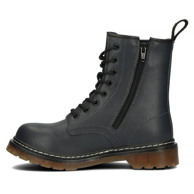 Leather Boots Filippo GL429/22 NV navy blue