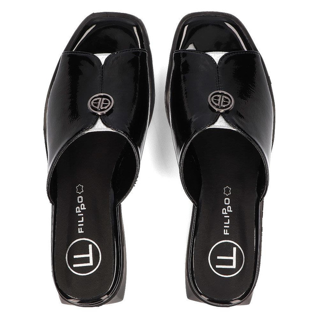 Slippers Filippo DK2351/21 Bk black