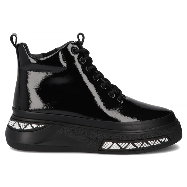 Leather ankle boots Filippo DBT7276/25 BK black