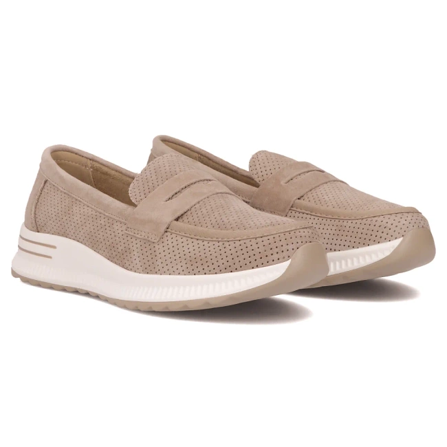 Leather shoes Filippo DP6750/25 GE green