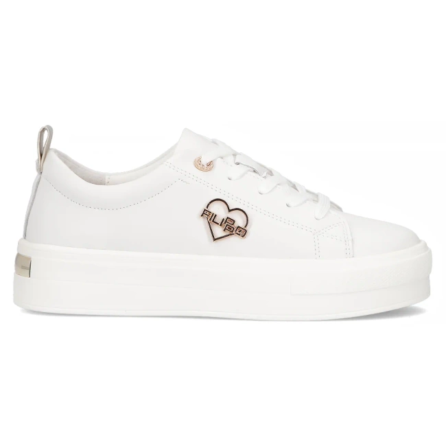 Leather shoes Filippo DP3533/25 WH H white