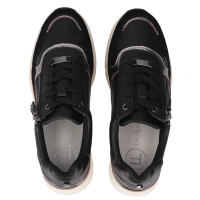 Leather sneakers Filippo DP7105/25 BK black