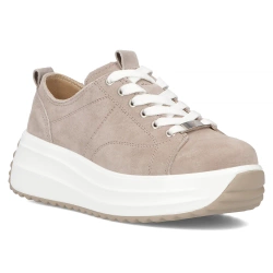 Leather sneakers Filippo DP6795/25 BE beige