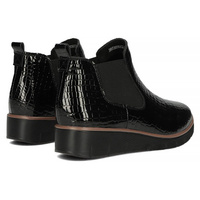 Leather ankle boots Filippo DBT3030/22 BK black