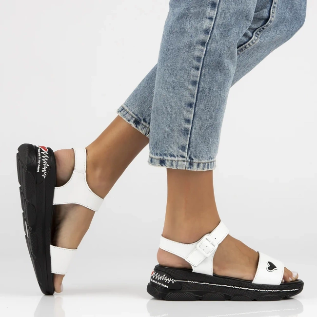 Leather sandals Filippo DS6712/25 BE beige