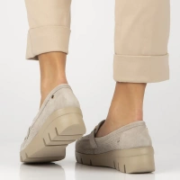 Leather shoes Filippo DP7002/25 BE beige