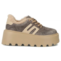 Leather shoes Filippo DP7110/25 TP Taupe