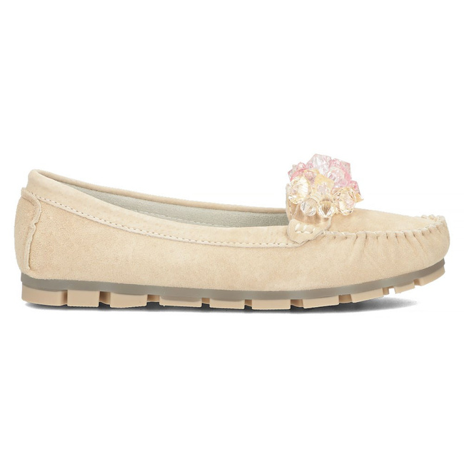 Leather loafers Filippo DP4549/23 BE beige
