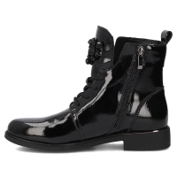 Skórzane botki Filippo DBT6476/25 BK czarne