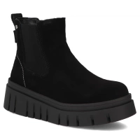 Leather ankle boots Filippo DBT7266/25 BK black