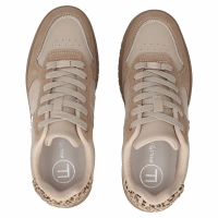 Skórzane sneakersy Filippo DP7102/25 BE beżowe