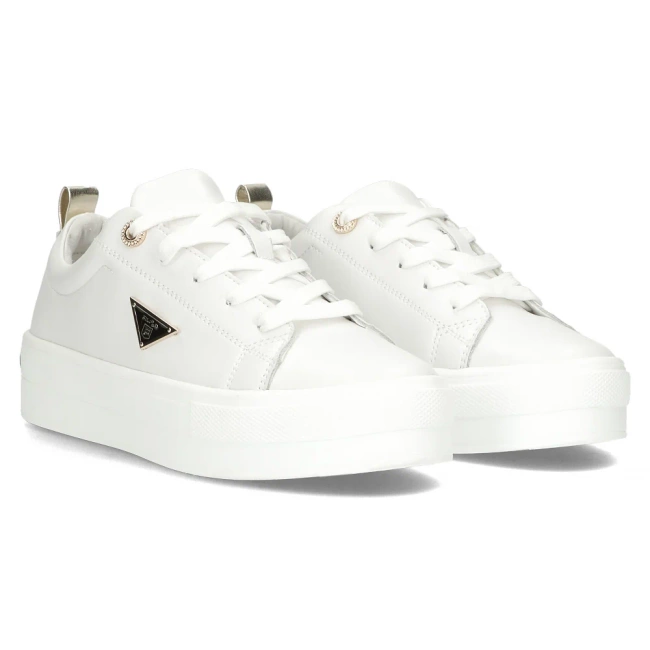 Leather shoes Filippo DP3533/25 WH white