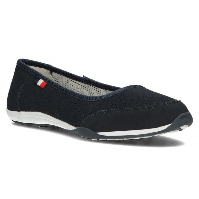 Leather shoes Filippo DP143/22 NV navy blue