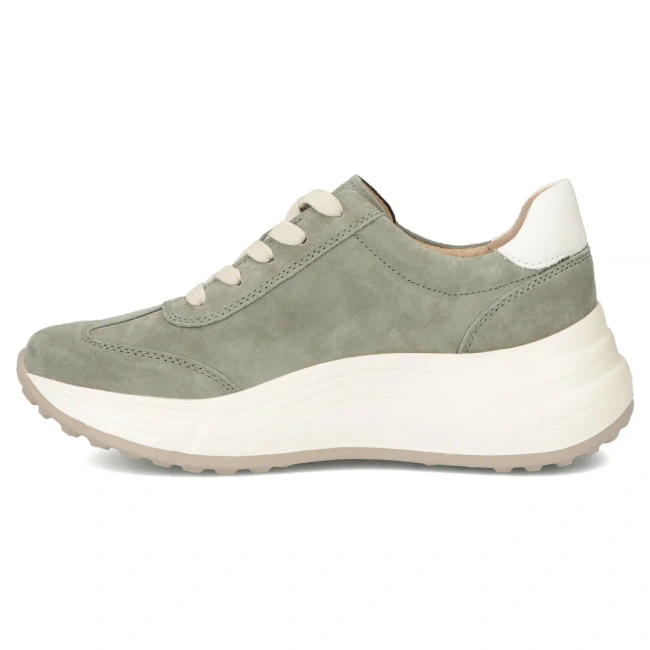 Leather sneakers Filippo DP7496/26 GE green