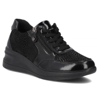 Leather shoes Filippo DP6352/25 BK black