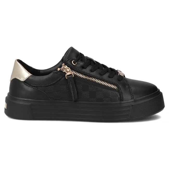 Leather shoes Filippo  DP7493/25 BK black