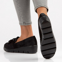 Leather shoes Filippo DP3162/23 BK SU black