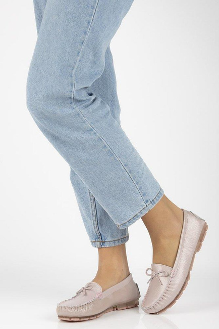 Mokasyny Filippo DP004/19 PI pink