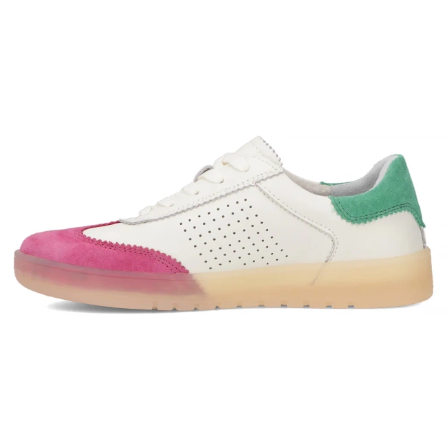 Leather Sneakers Filippo DP6745/25 FH GE white pink