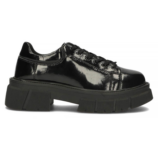 Leather shoes Filippo DP3940/22 BK black