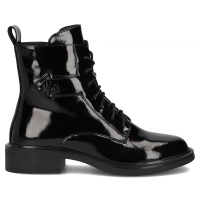 Skórzane botki Filippo DBT7315/25 BK czarne