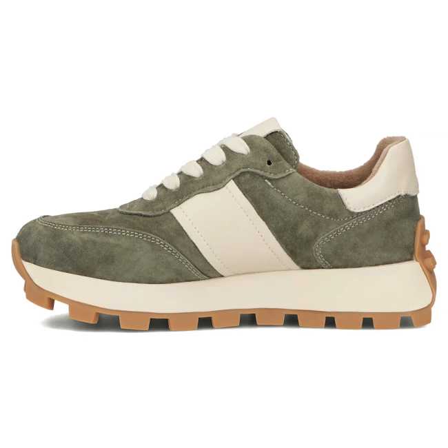 Leather sneakers Filippo DP6498/25 BE beige