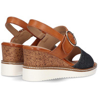 Wedge sandals Filippo DS2077/21 BR DE brown