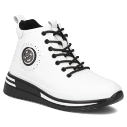 Leather ankle boots DBT4215/25 WH white