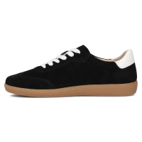 Leather sneakers Filippo DP6741/25 BK black
