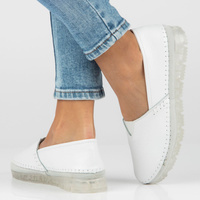 Leather shoes Filippo DP2147/23 WH white