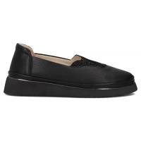 Leather shoes Filippo DP7000/25 BK black