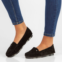 Leather loafers Filippo DP2037/23 BK black