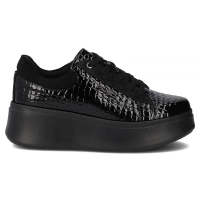 Leather sneakers Filippo DP7412/25 BK CR black