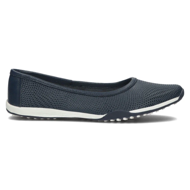 Leather shoes Filippo DP3681/25 NV navy blue