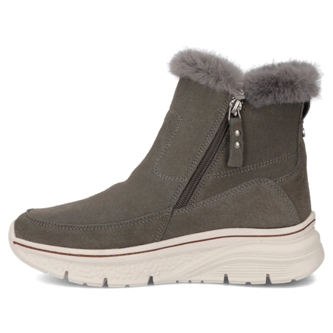 Leather ankle boots Filippo DBT7291/25 GR grey