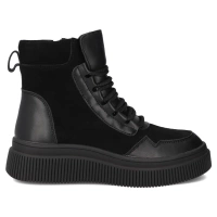 Leather ankle boots Filippo DBT7270/25 BK black