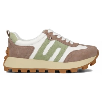 Leather Sneakers Filippo DP6743/25 WH BE white beige