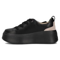 Skórzane sneakersy Filippo DP6684/25 BK czarne