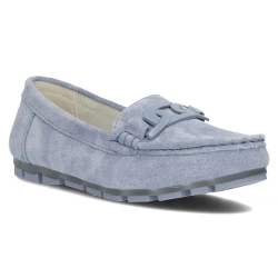 Leather loafers Filippo DP3630/25 BL blue