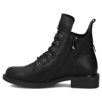 Leather ankle boots Filippo DBT7436/25 BK black