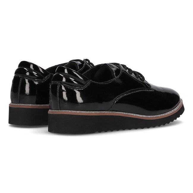 Leather shoes Filippo DP1514/21 BK black