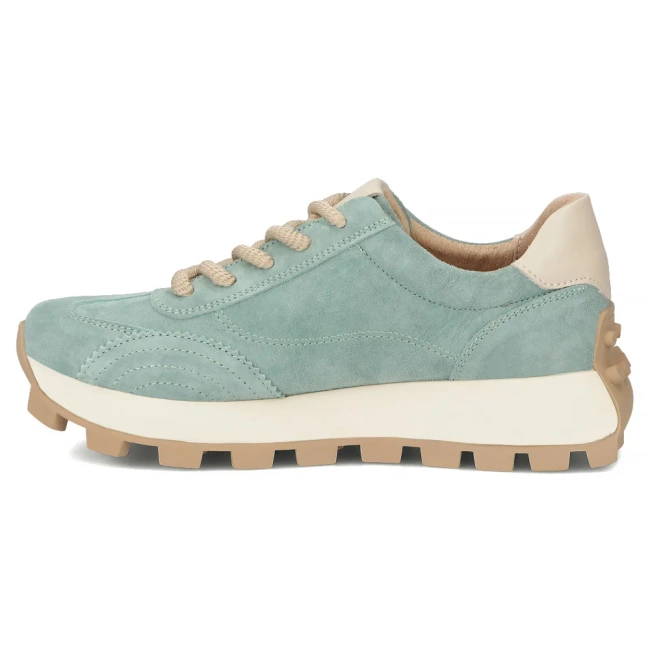 Leather sneakers Filippo DP7498/26 GE green