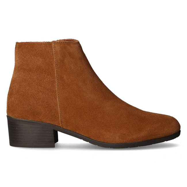 Skórzane Botki Filippo DBT1088/20 BR brązowe