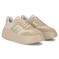 Leather shoes Filippo DP7289/25 BE GO beige