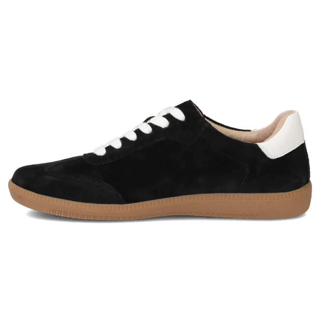 Leather sneakers Filippo DP7492/25 BK black