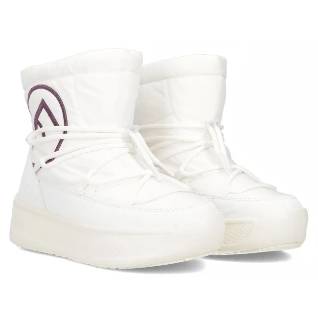 Filippo snow boots with membrane DBT6652/24 WH white