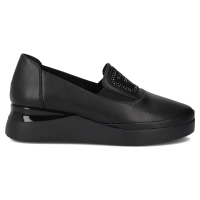 Leather shoes Filippo DP7396/25 BK black