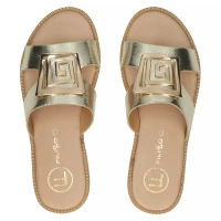 Klapki Filippo DK3703/25 GO złote